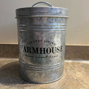 Farmhouse galvanized tin